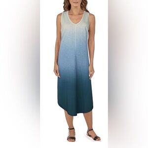 Natural Reflections NWT Cabella
Dress Dip Dyed Blue Oatmeal Midi
Maxi Dress XS